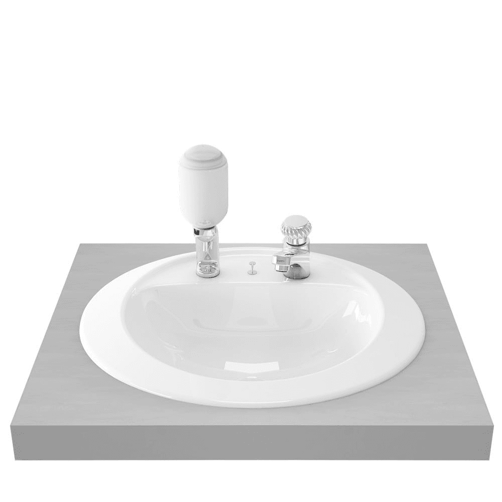 TOTO L521V1A WHITE WST TOP MEJA 2 LBG