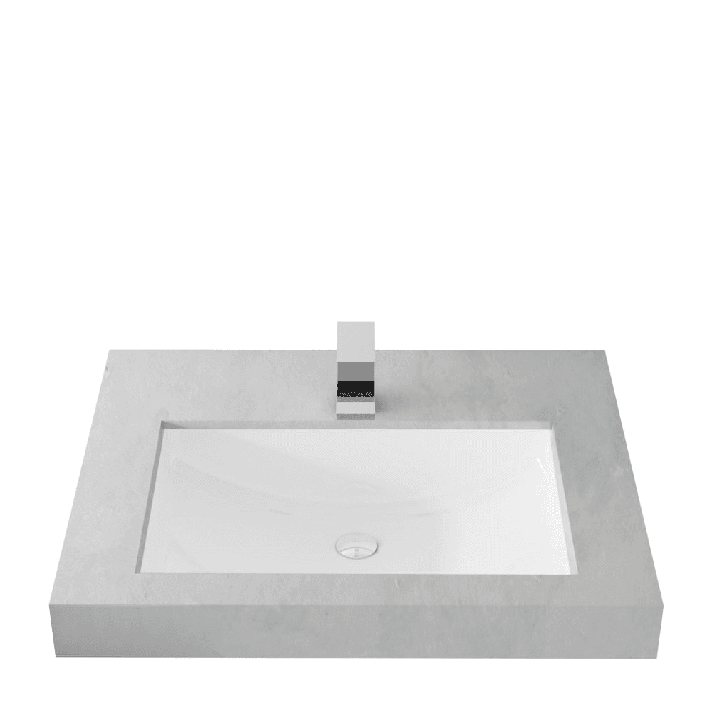 TOTO LW540JW/F SQUARE UNDER COUNTER LAVATORY