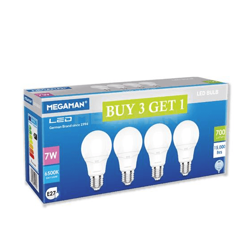 MEGAMAN PAKET A-Bulb 4PK