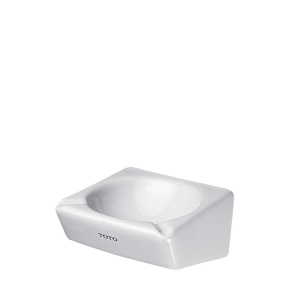 TOTO AR15 115X115 WHITE WALL HUNG ASHTRAY