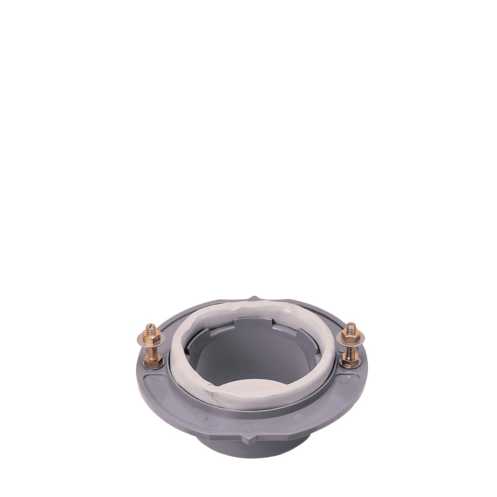 TOTO T53P100 FLOOR FLANGE W. SEAL GASKET CLOSET