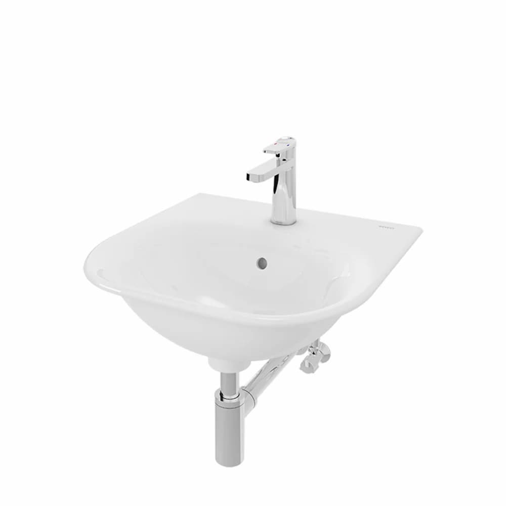 TOTO LW273CJW/F ALISEI WALL HUNG LAVATORY 1 HOLE