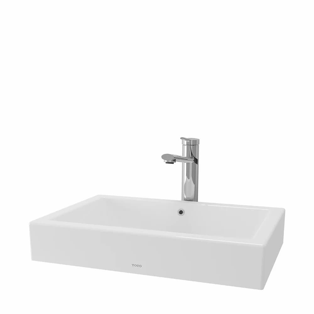 TOTO LW643JW/F WHITE CONSOLE SQUARE WST W/TX809LV5