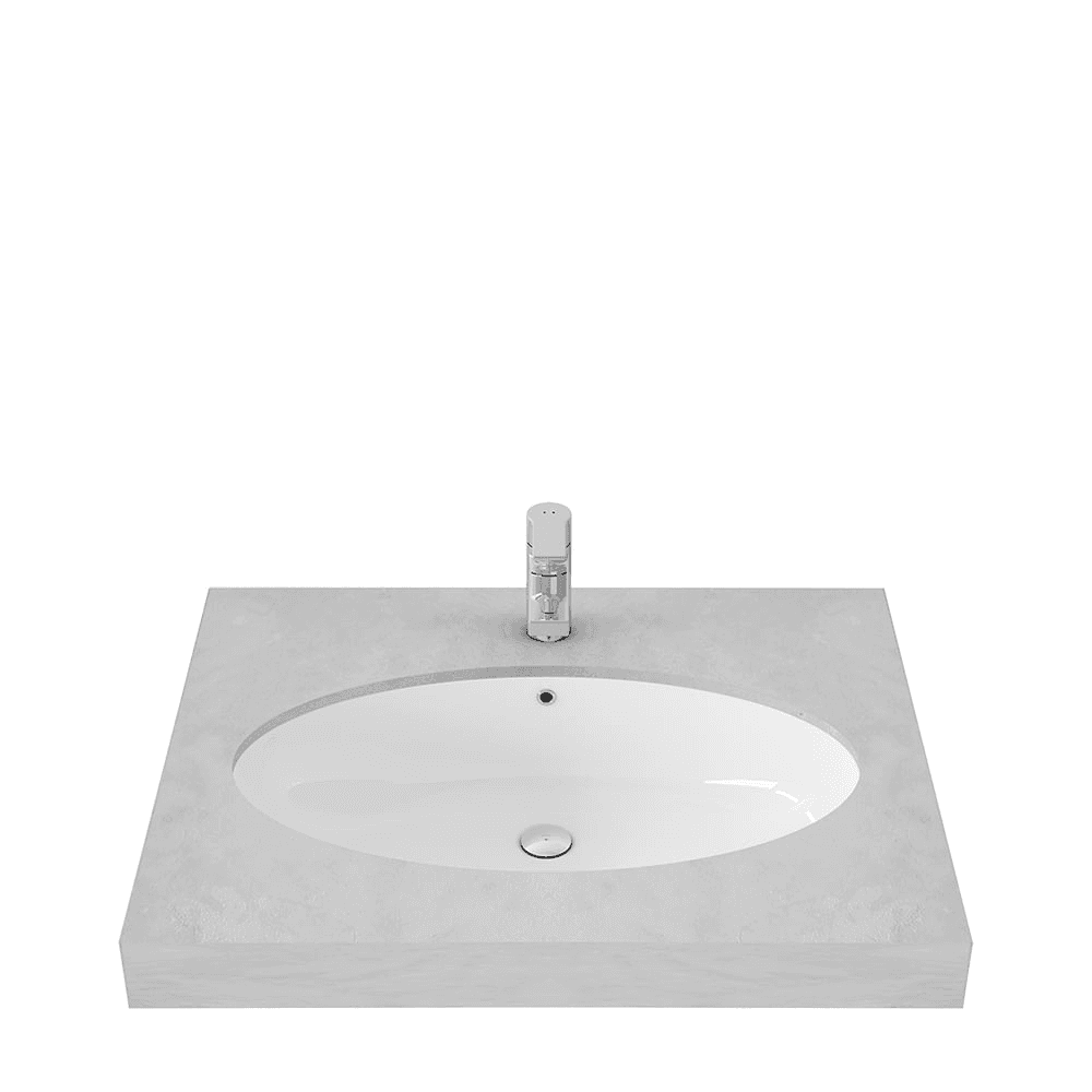 TOTO LW549JW/F UNDER COUNTER LAVATORYW/(TSP0225W)