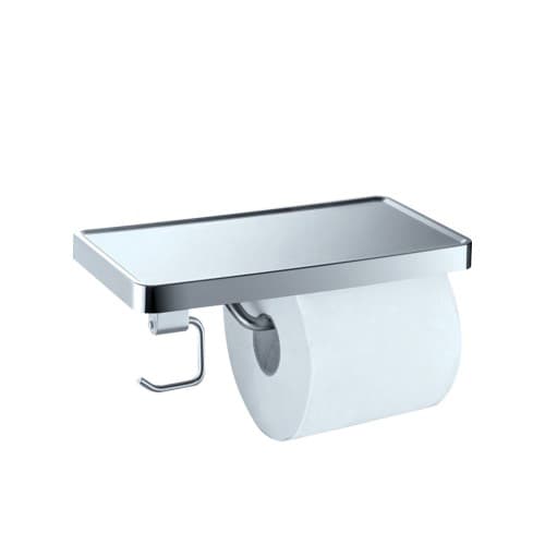 GERMANY BRILIANT GB Y8891-C ROLL HOLDER WITH SHELF & HOOK
