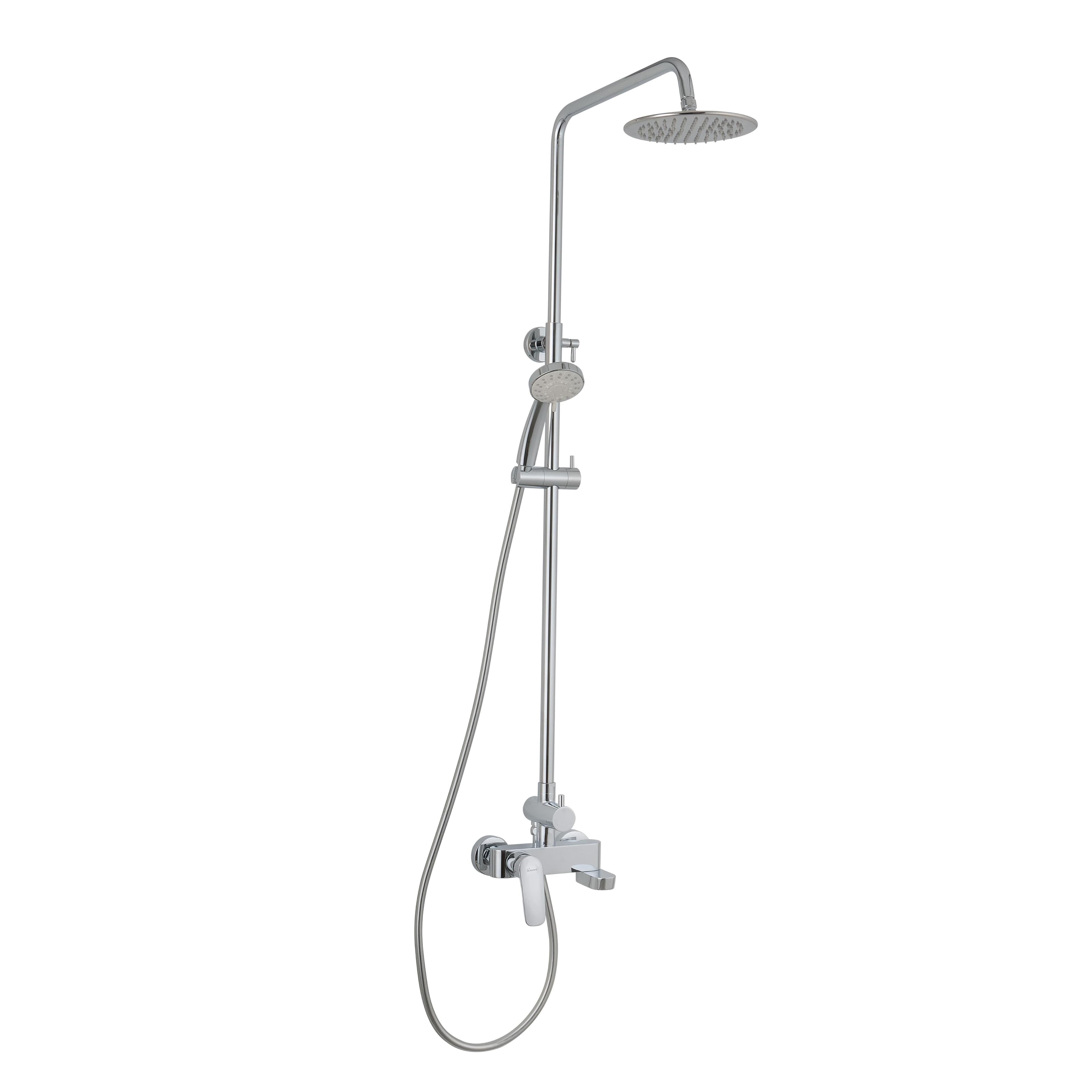 WASSER ESS B330 SHOWER MIXER WITH RAIN SHOWER VENICE SERIES