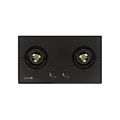 ARTUGO AH 2733 FB  2 FULL BRASS BURNER 70CM