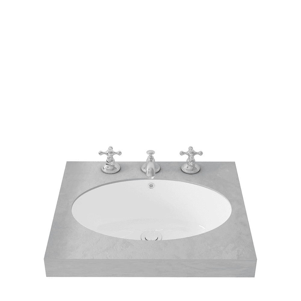TOTO L548W/F UNDER COUNTER LAVATORY - TOTO L548W/F UNDER COUNTER LAVATORY