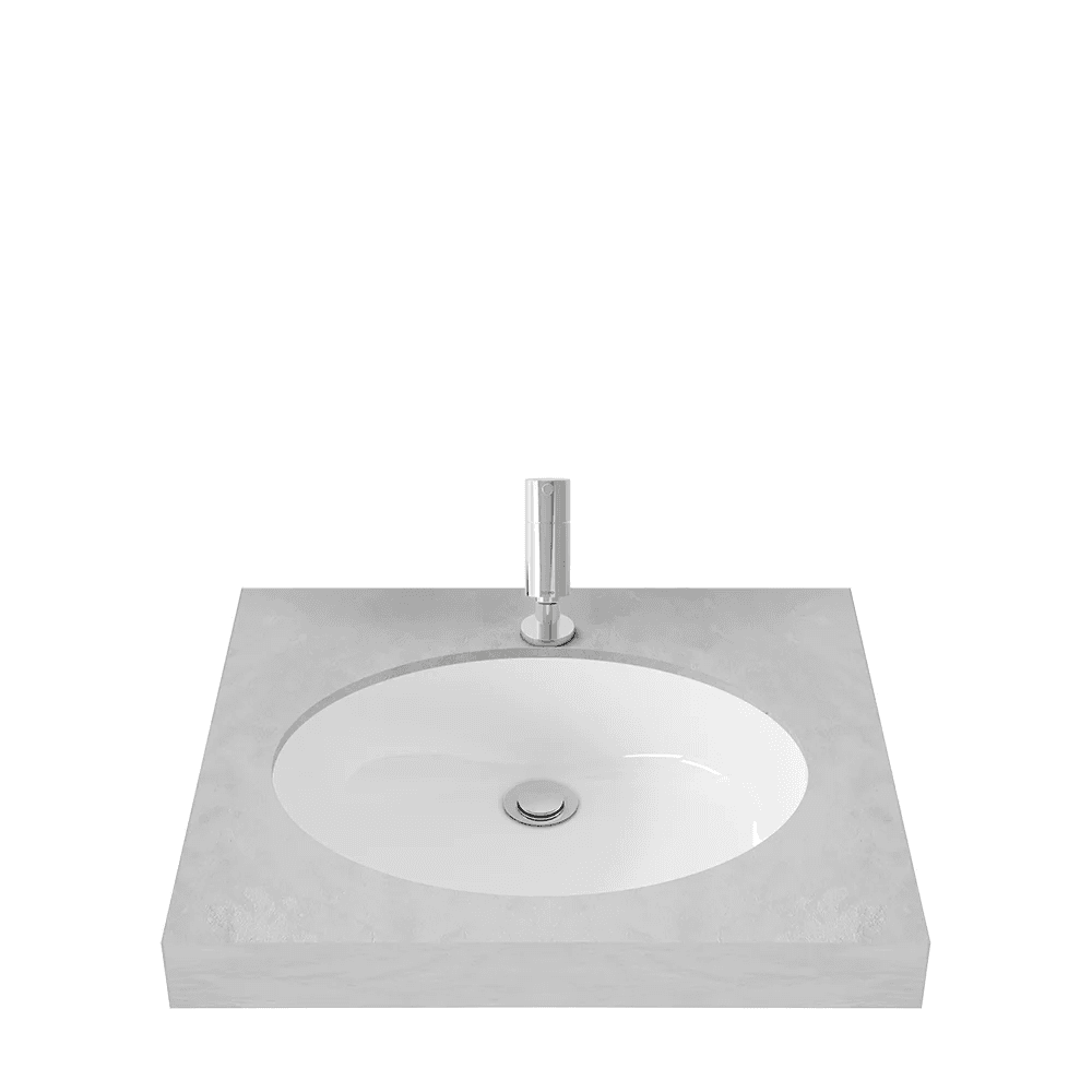 TOTO LW587JW/F UNDER COUNTER LAVATORY WITH BRACKETT