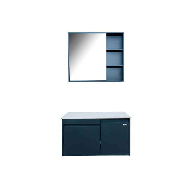 WASSER BC60A101 BATHROOM CABINET SET DARK GREY