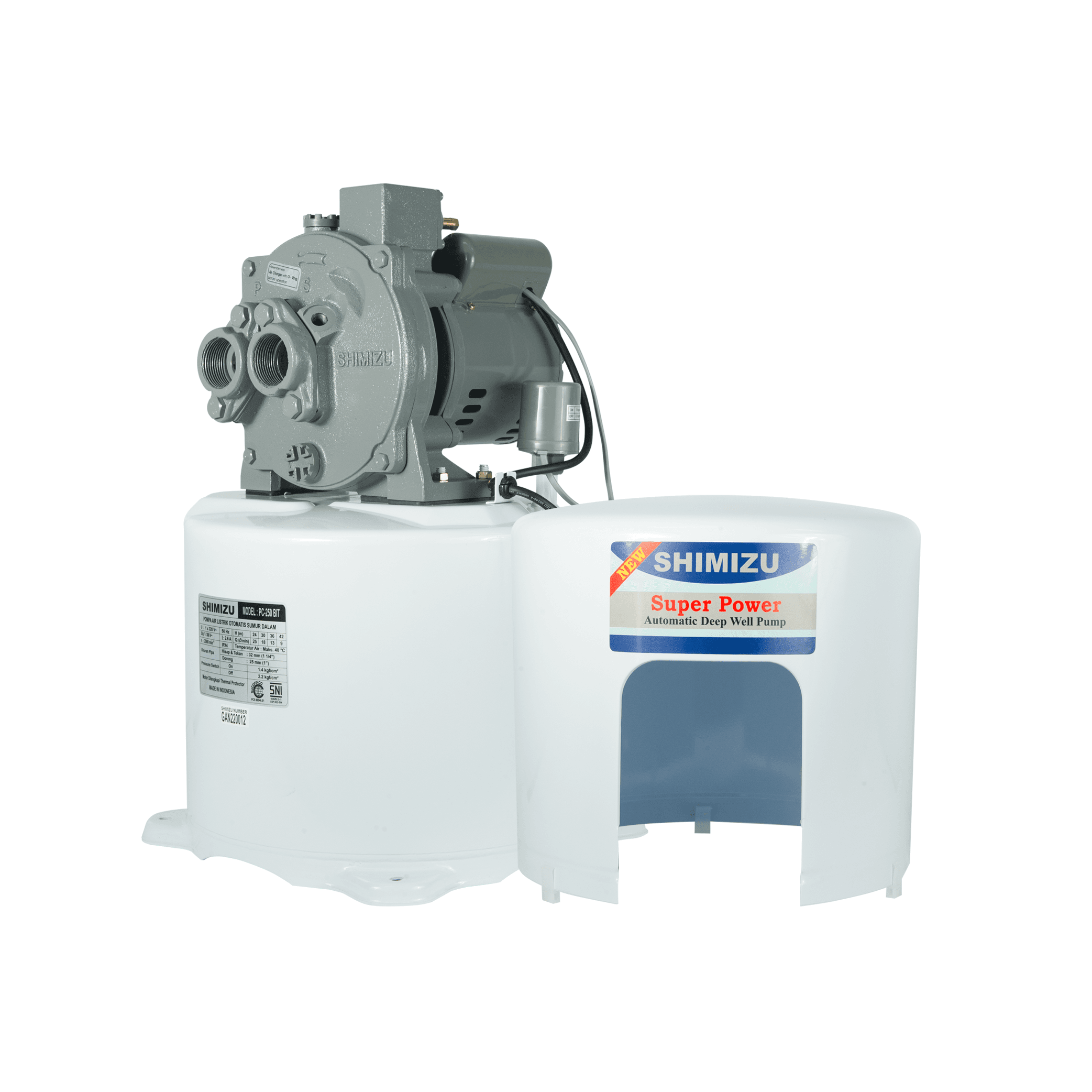 SHIMIZU PC-250 BIT JET PUMP (SUMUR DALAM 30M)